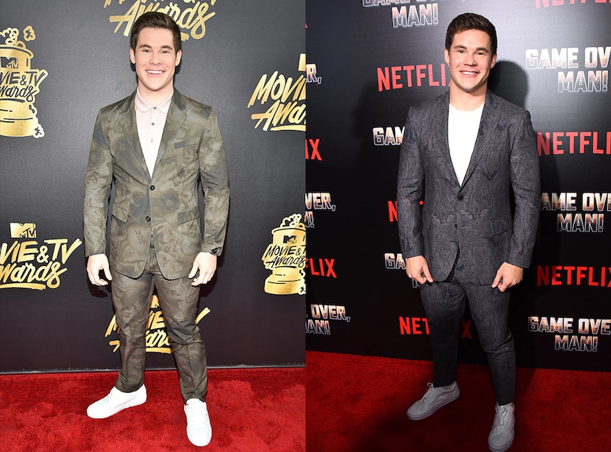 Adam Devine, MTV Movie Awards splits